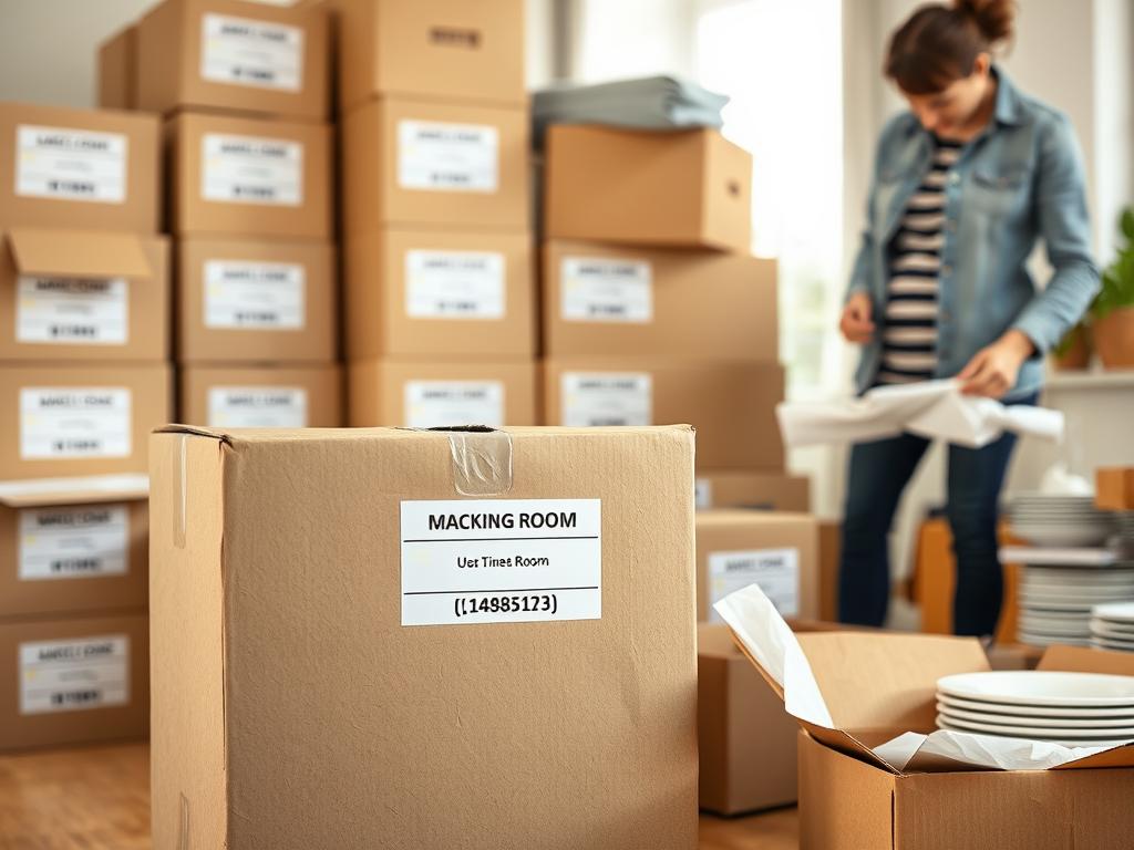 Effizientes Packen für einen Umzug mit einem Umzugunternehmen Wädenswil