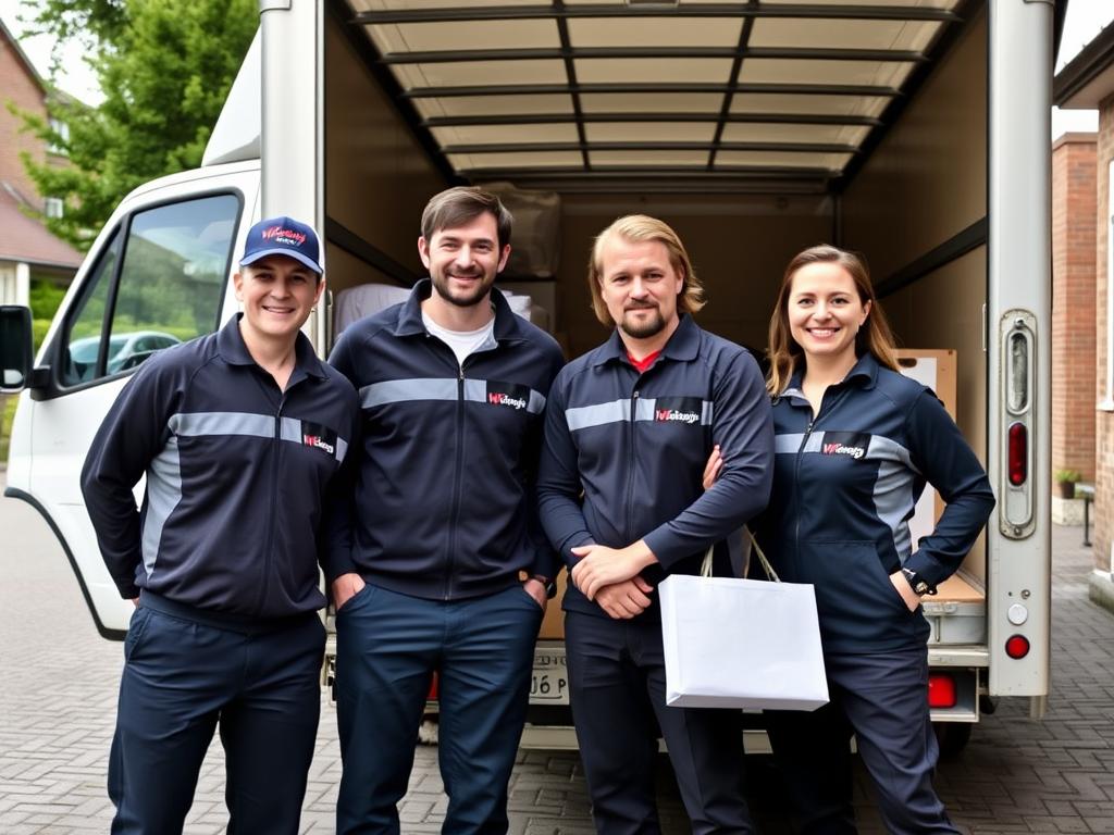 Freundliches Umzugsteam für Umzug Wangen