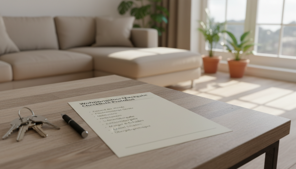 Wohnungsübergabe Schweiz
